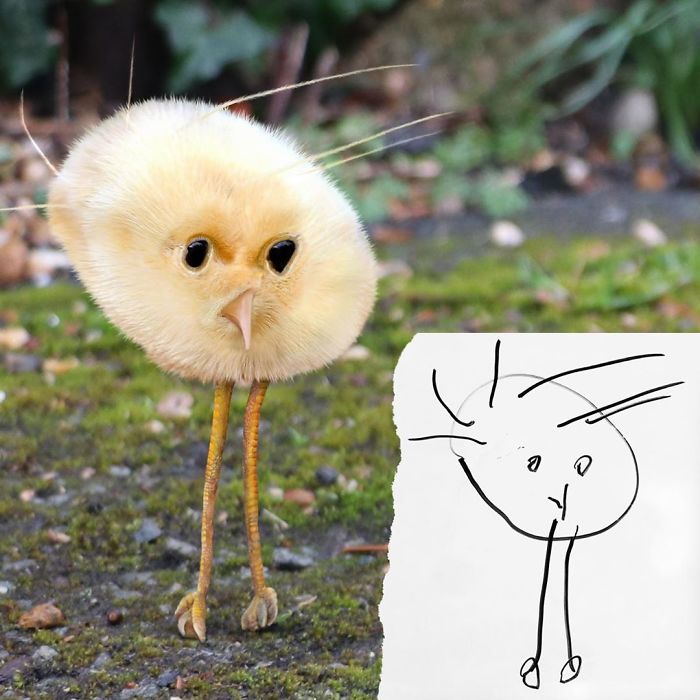 Funny Kids’ Drawings Turned To Reality: The Most Hilarious Collection Funny Kids’ Drawings Turned To Reality: The Most Hilarious Collection
