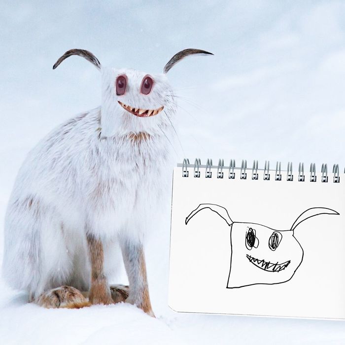 Funny Kids’ Drawings Turned To Reality: The Most Hilarious Collection Funny Kids’ Drawings Turned To Reality: The Most Hilarious Collection