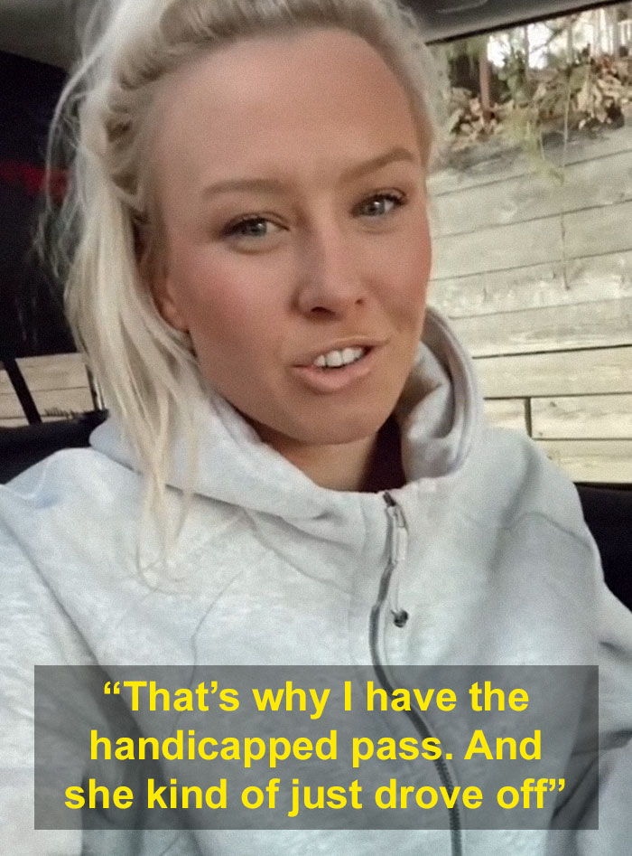 Woman With No Legs Gets Scolded For Parking In A Disabled Spot, And Her Powerful Response Goes Viral