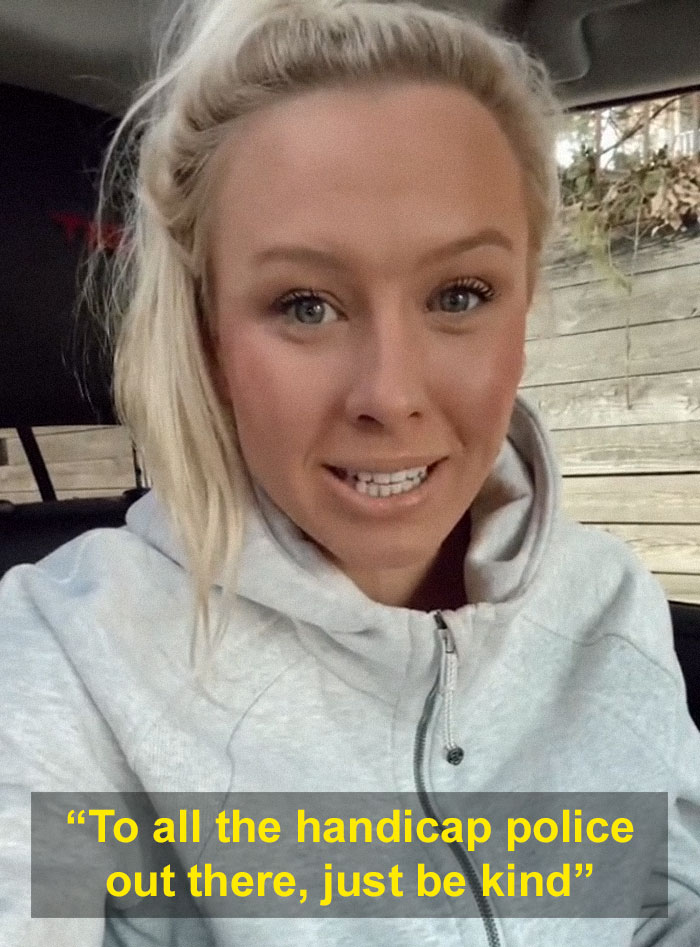 Woman With No Legs Gets Scolded For Parking In A Disabled Spot, And Her Powerful Response Goes Viral