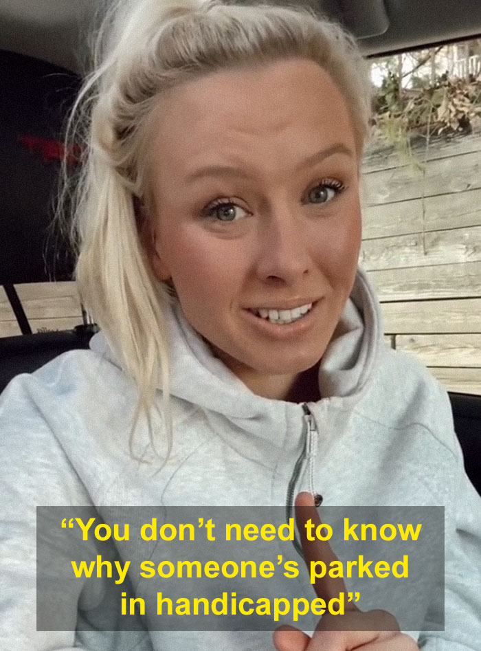 Woman With No Legs Gets Scolded For Parking In A Disabled Spot, And Her Powerful Response Goes Viral