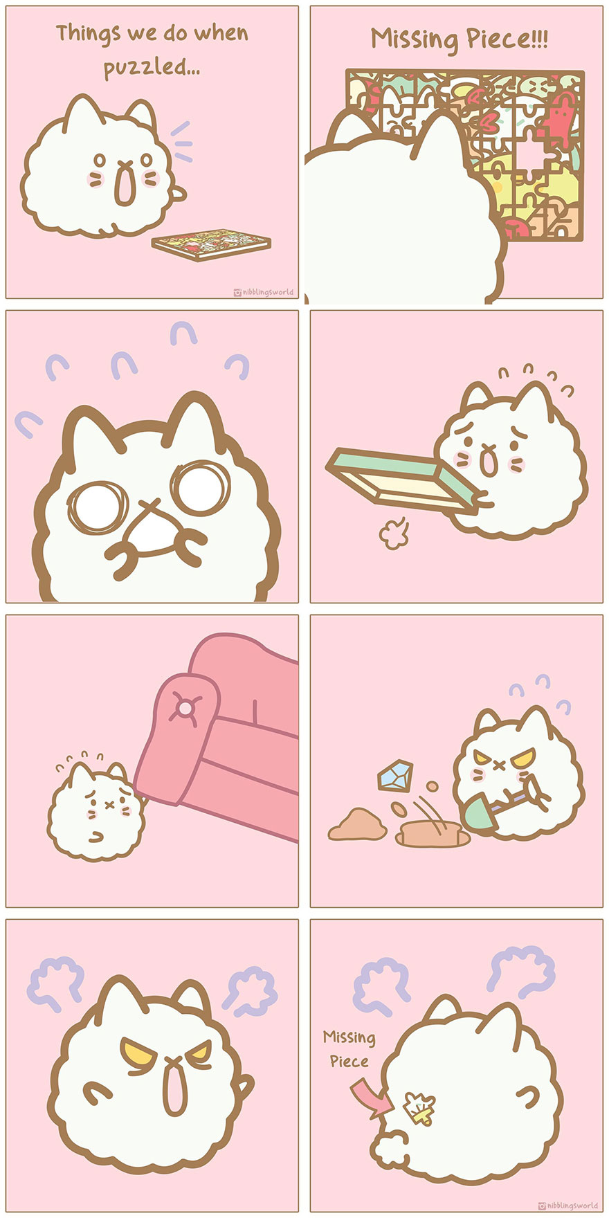 I Make Wholesome Comics About Our Pets That Are Heavily Inspired By The Antics Of The Stray Cats That We Have Adopted (60 Pics)