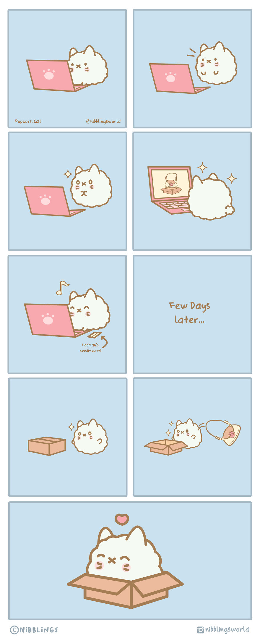 I Make Wholesome Comics About Our Pets That Are Heavily Inspired By The Antics Of The Stray Cats That We Have Adopted (60 Pics)