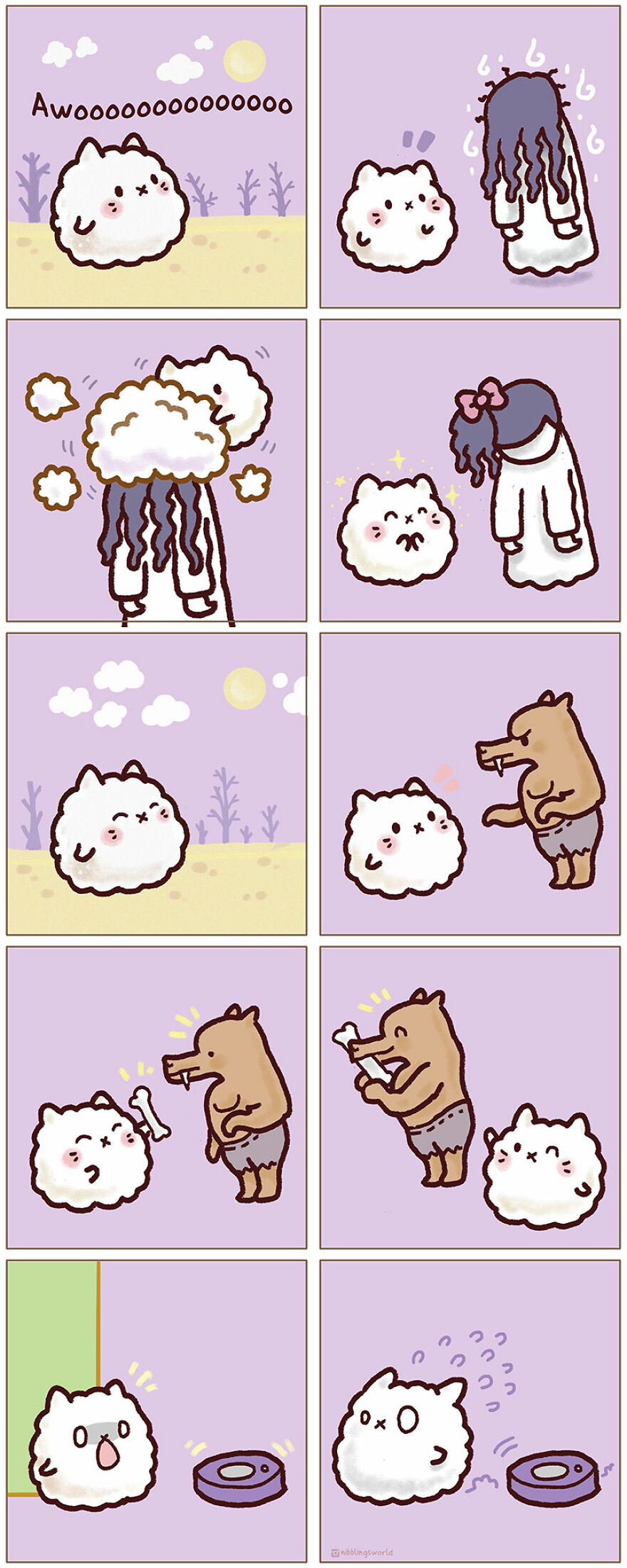 I Make Wholesome Comics About Our Pets That Are Heavily Inspired By The Antics Of The Stray Cats That We Have Adopted (60 Pics)