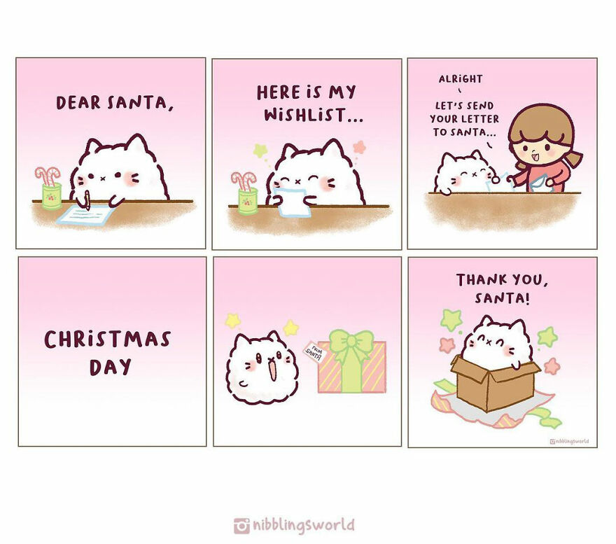I Make Wholesome Comics About Our Pets That Are Heavily Inspired By The Antics Of The Stray Cats That We Have Adopted (60 Pics)