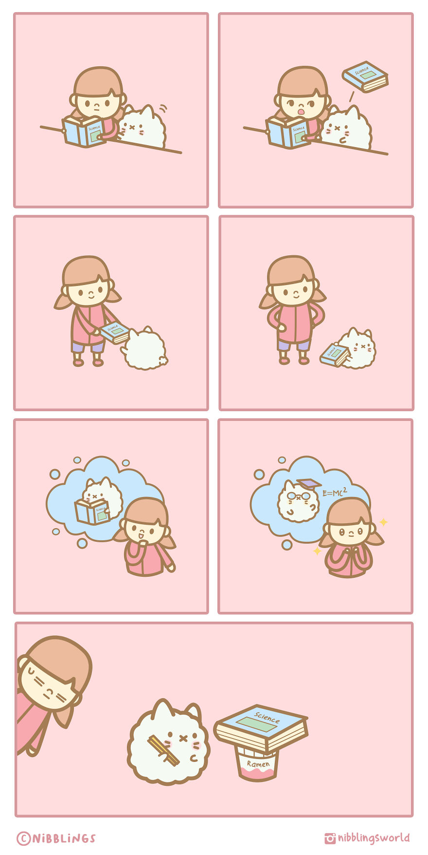 I Make Wholesome Comics About Our Pets That Are Heavily Inspired By The Antics Of The Stray Cats That We Have Adopted (60 Pics)