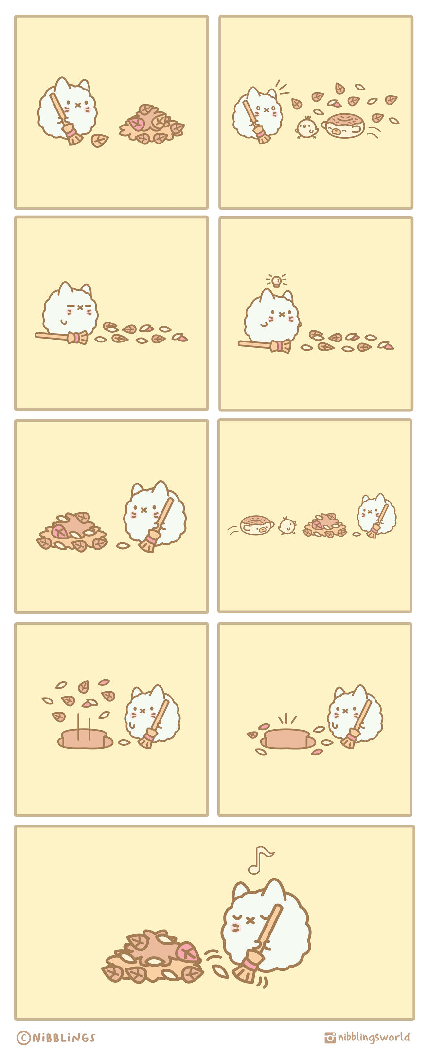 I Make Wholesome Comics About Our Pets That Are Heavily Inspired By The Antics Of The Stray Cats That We Have Adopted (60 Pics)