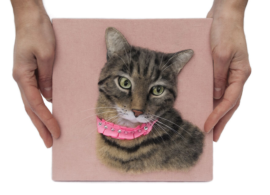 Works I&#8217;ve Made For To Celebrate The World Day Of Cats! (9 Pics)