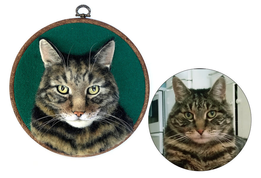 Works I&#8217;ve Made For To Celebrate The World Day Of Cats! (9 Pics)