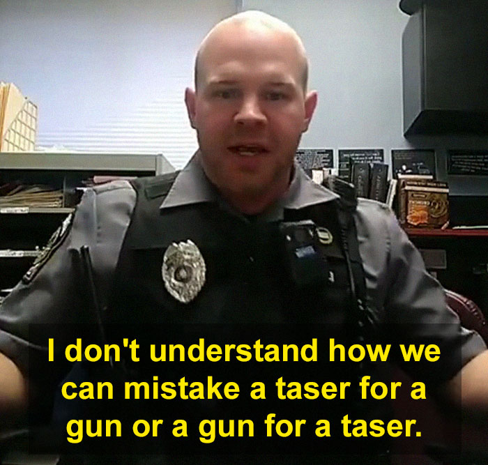 In This Viral Thread, This Policeman Calls Out Lazy Cops Who Pretend To ‘Mistake’ Guns For Tasers