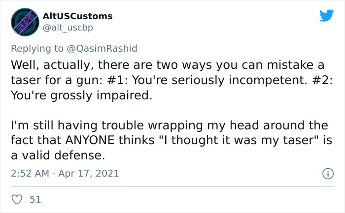 In This Viral Thread, This Policeman Calls Out Lazy Cops Who Pretend To ‘Mistake’ Guns For Tasers