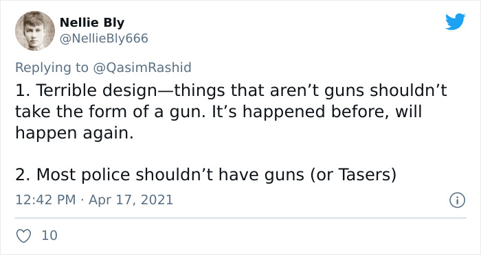 In This Viral Thread, This Policeman Calls Out Lazy Cops Who Pretend To ‘Mistake’ Guns For Tasers