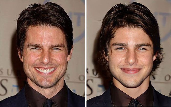 I Test The Limits Of A.I. And See How Good It Is At Guessing How Celebrities Looked As Teenagers (28 Pics)