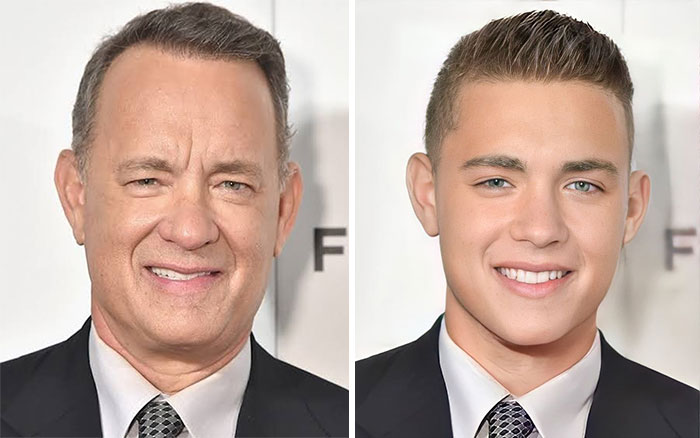 I Test The Limits Of A.I. And See How Good It Is At Guessing How Celebrities Looked As Teenagers (28 Pics)