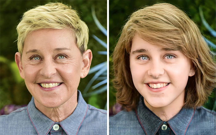 I Test The Limits Of A.I. And See How Good It Is At Guessing How Celebrities Looked As Teenagers (28 Pics)
