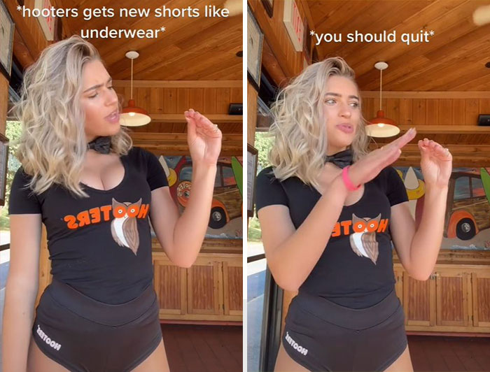 Hooters Backtracks After Employees Go Viral For Complaining About ‘Disturbing’ And ‘Sexist’ New Uniforms Hooters Backtracks After Employees Go Viral For Complaining About ‘Disturbing’ And ‘Sexist’ New Uniforms