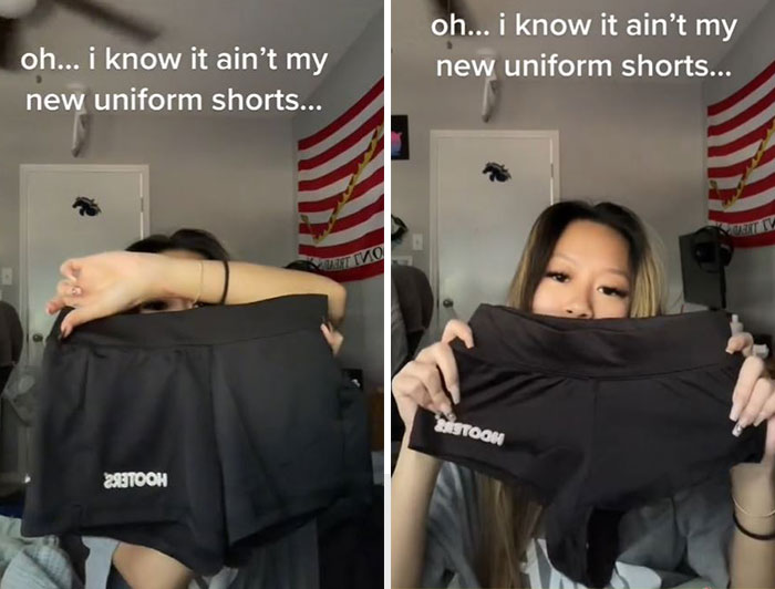 Hooters Backtracks After Employees Go Viral For Complaining About ‘Disturbing’ And ‘Sexist’ New Uniforms Hooters Backtracks After Employees Go Viral For Complaining About ‘Disturbing’ And ‘Sexist’ New Uniforms