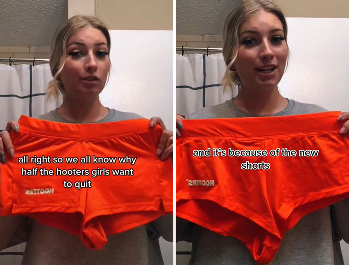 Hooters Backtracks After Employees Go Viral For Complaining About ‘Disturbing’ And ‘Sexist’ New Uniforms Hooters Backtracks After Employees Go Viral For Complaining About ‘Disturbing’ And ‘Sexist’ New Uniforms