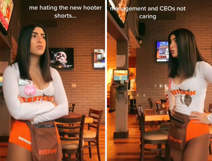 Hooters Backtracks After Employees Go Viral For Complaining About ‘Disturbing’ And ‘Sexist’ New Uniforms Hooters Backtracks After Employees Go Viral For Complaining About ‘Disturbing’ And ‘Sexist’ New Uniforms