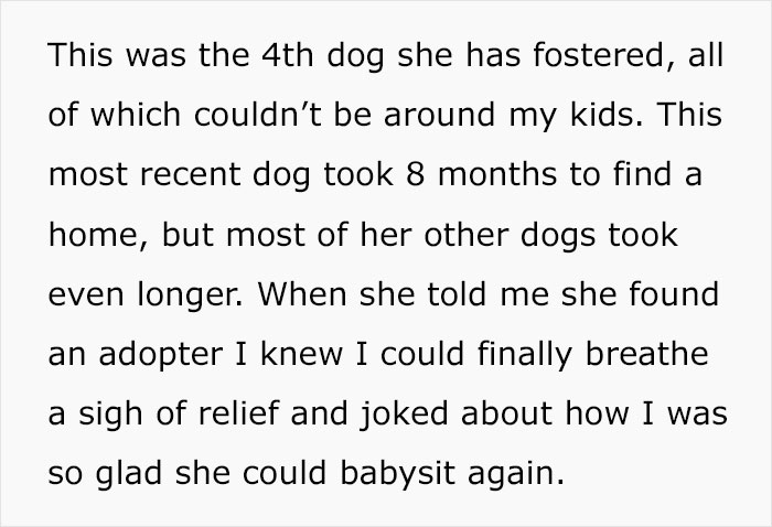 Woman Wants Childfree Sister To Babysit Her Kids, Asks Her To Stop Fostering Dogs