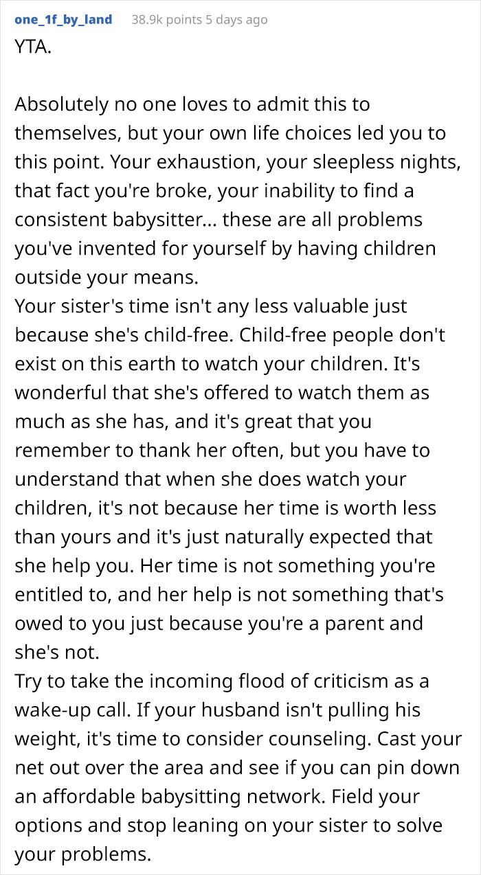 Woman Wants Childfree Sister To Babysit Her Kids, Asks Her To Stop Fostering Dogs