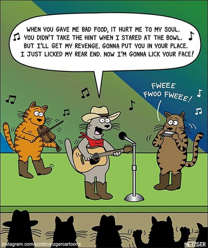 30 Funny Cat Comics By Scott Metzger That Might Make Every Cat Owner Cry With Laughter (New Pics)