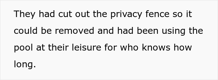 “The Neighbors Were In My Pool”: Family Ignores This Guy’s Warnings To Stop Using His Property, Now Have Trouble With The Police