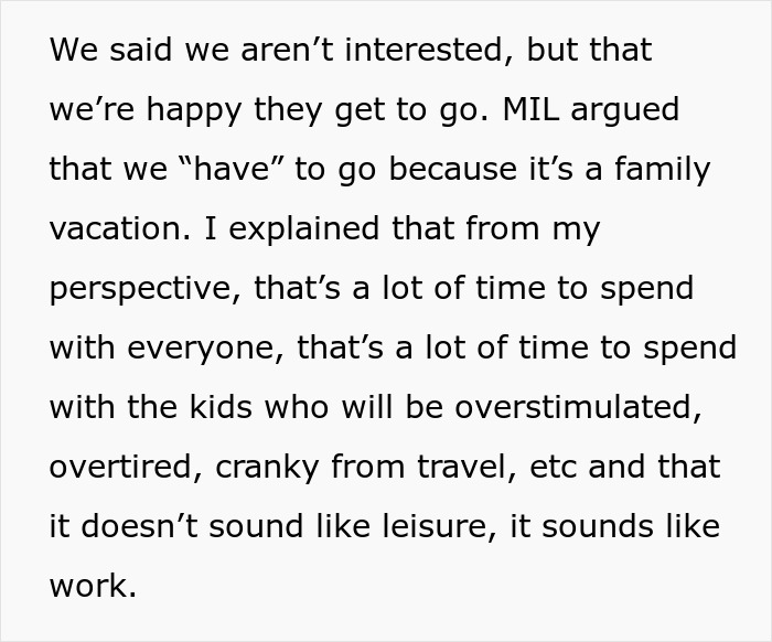 Childless Couple Get Accused Of &#8216;Ruining&#8217; A Family Vacation By Not Going, Find Out They Were Expected To Babysit