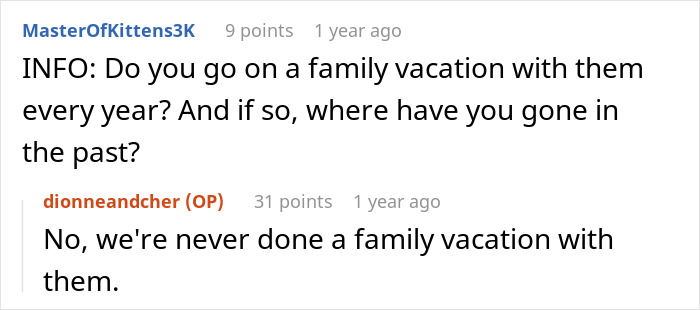 Childless Couple Get Accused Of &#8216;Ruining&#8217; A Family Vacation By Not Going, Find Out They Were Expected To Babysit
