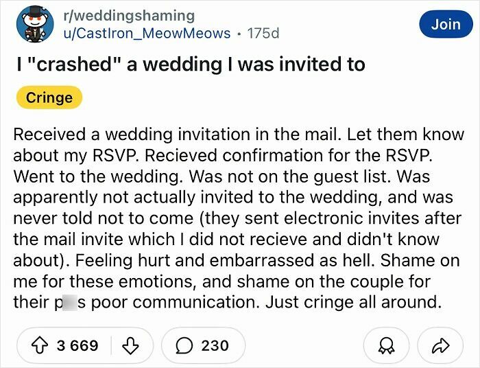 60 Of The Most Tacky And Chaotic Wedding People Have Ever Attended