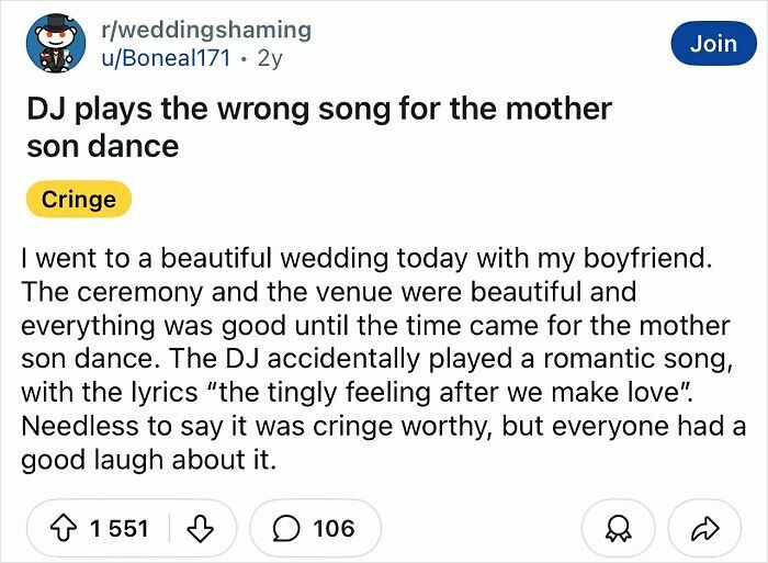 60 Of The Most Tacky And Chaotic Wedding People Have Ever Attended