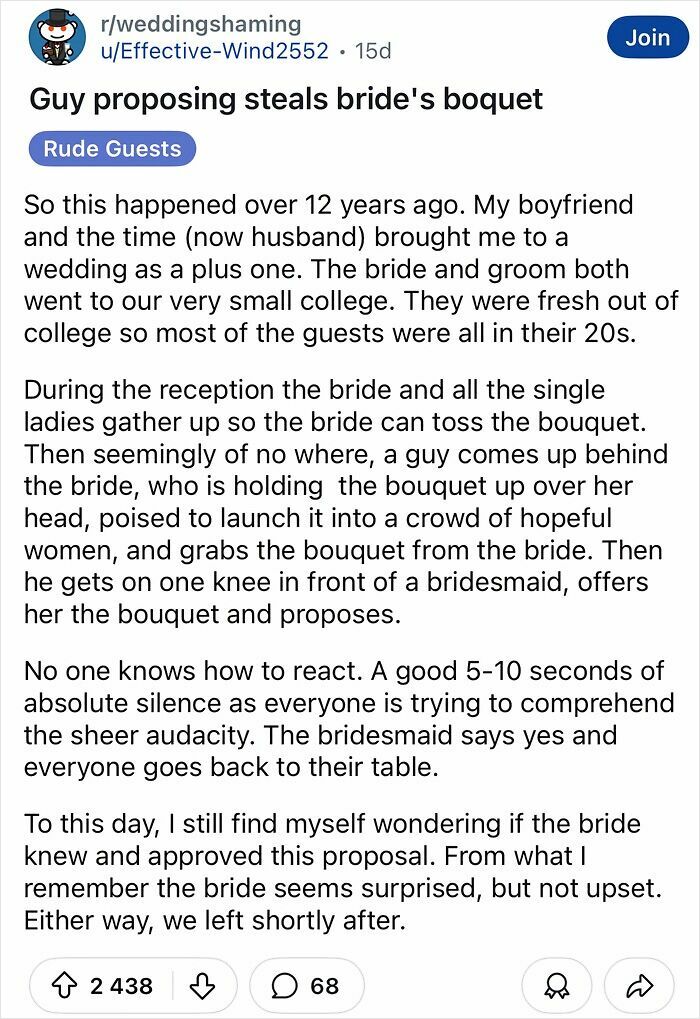 60 Of The Most Tacky And Chaotic Wedding People Have Ever Attended