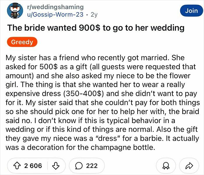 60 Of The Most Tacky And Chaotic Wedding People Have Ever Attended