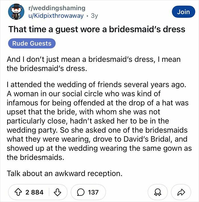 60 Of The Most Tacky And Chaotic Wedding People Have Ever Attended