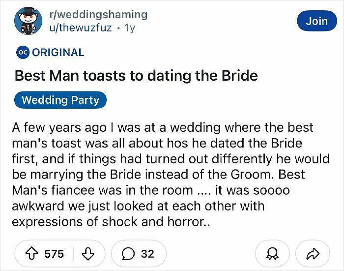 60 Of The Most Tacky And Chaotic Wedding People Have Ever Attended
