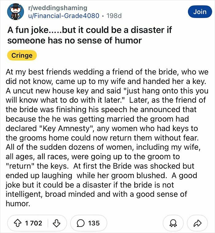 60 Of The Most Tacky And Chaotic Wedding People Have Ever Attended