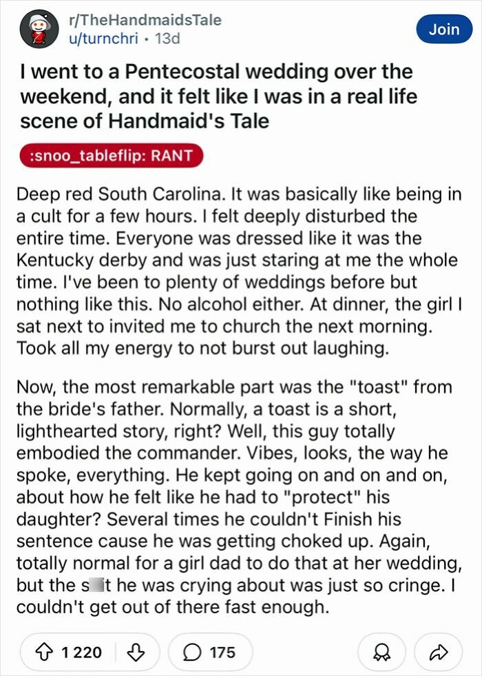 60 Of The Most Tacky And Chaotic Wedding People Have Ever Attended