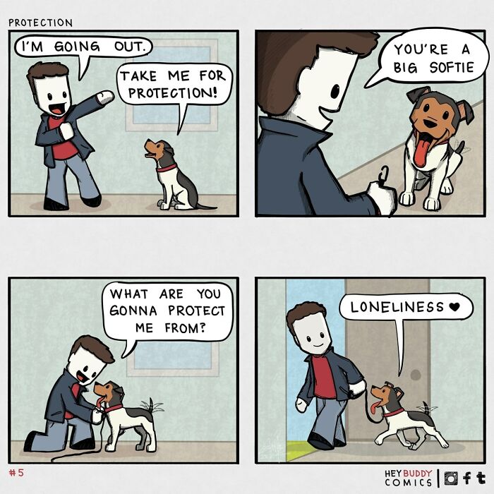 Dogs In Comics: The Most Loved Strips From Our Community Artists (50 Pics)