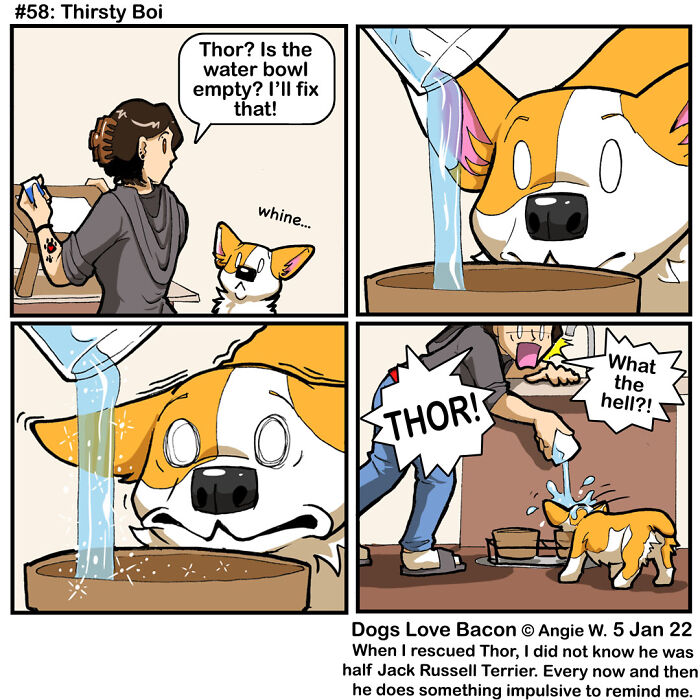 Dogs In Comics: The Most Loved Strips From Our Community Artists (50 Pics)