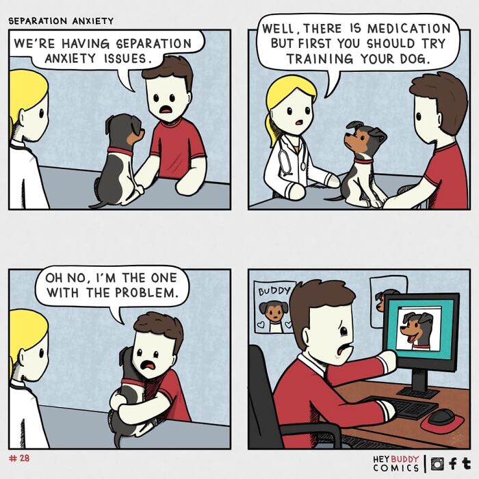 Dogs In Comics: The Most Loved Strips From Our Community Artists (50 Pics)