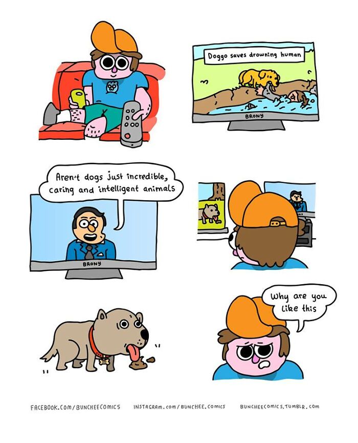 Dogs In Comics: The Most Loved Strips From Our Community Artists (50 Pics)