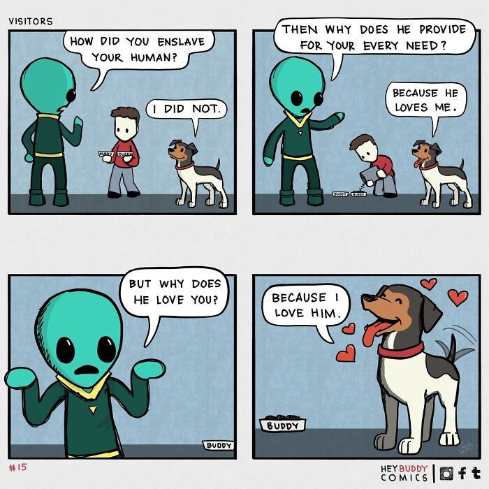 Dogs In Comics: The Most Loved Strips From Our Community Artists (50 Pics)