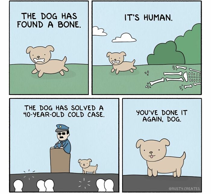 Dogs In Comics: The Most Loved Strips From Our Community Artists (50 Pics)