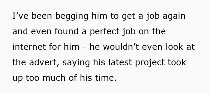 “Get A Job Or Get Out”: Woman Snaps After A Decade Of Financial Support For Her Husband