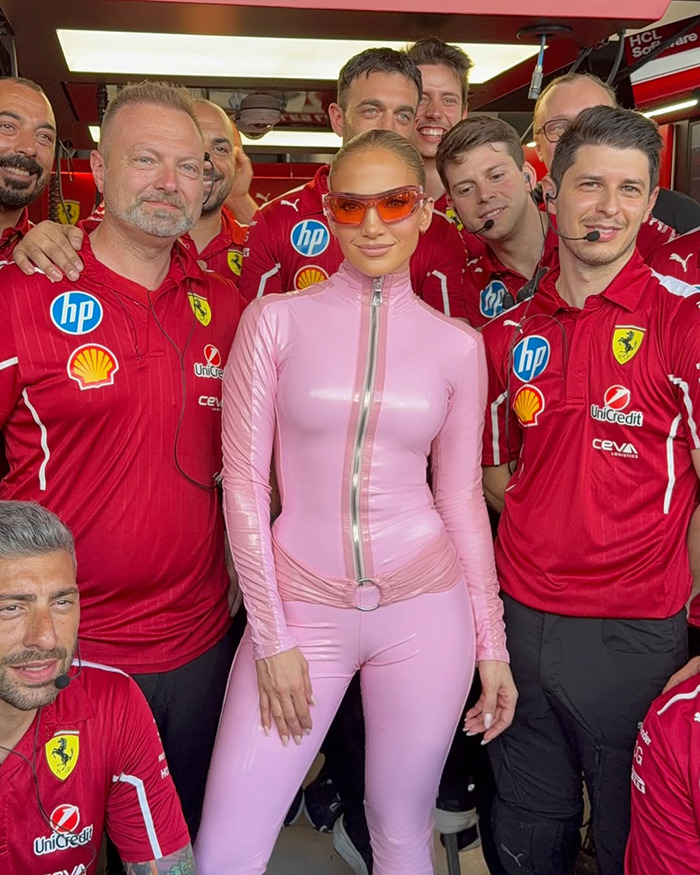 &#8220;Looking For Her New Husband&#8221;: Jennifer Lopez Mocked For Pink Catsuit At Saudi F1 Race