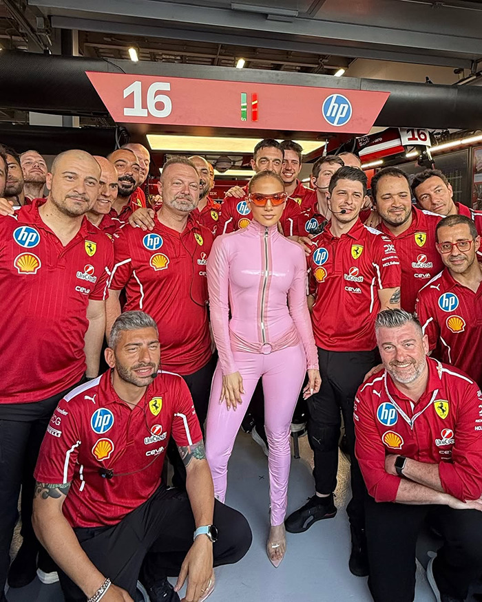&#8220;Looking For Her New Husband&#8221;: Jennifer Lopez Mocked For Pink Catsuit At Saudi F1 Race
