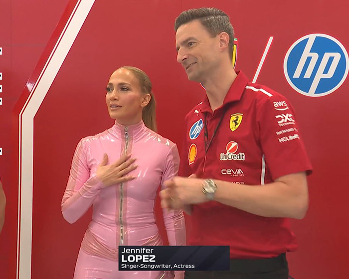 &#8220;Looking For Her New Husband&#8221;: Jennifer Lopez Mocked For Pink Catsuit At Saudi F1 Race