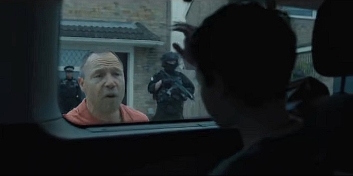 Jamie's arrest scene in Adolescence