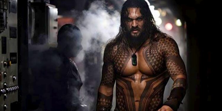 Jason Momoa in Aquaman