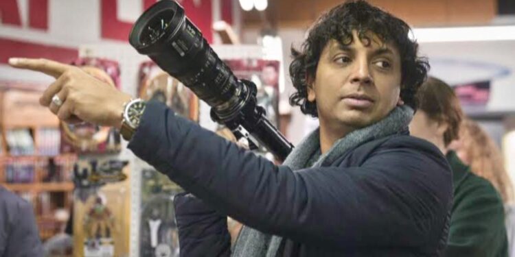 M. Night Shyamalan directing